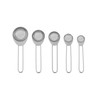 Karaca Crick Crack 5-Piece Stainless Steel Measuring Spoon Set - 153.03.06.7176