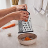 Karaca Hexagon Silver Stainless Steel Box Grater - 153.03.06.7832