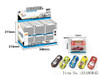 1:50 Die-Cast Pull-Back Police Car | JM608-B