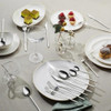 Karaca Look 84-Piece 316+ Stainless Steel Silver Cutlery Set for 12 People - 153.03.08.1399