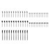 Karaca Orion 30-Piece Shiny Black Cutlery Set for 6 People - 153.03.08.1906