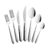 Karaca 316 Elegance Diamond 84-Piece Platinum Cutlery Set for 12 People - 153.03.08.2071