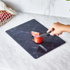 Karaca Ayaz Black Glass Non-Slip Cutting Board 25 × 35cm - 153.03.08.2744