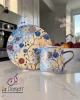 Dorsch Floris Yellow 12-Piece Coffee Cup Set | DH-09312