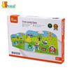 Viga Wooden Farm Lacing Game | 44637