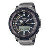 Casio PRO TREK Bluetooth Fishing Titanium Watch - Grey | PRT-B70T-7DR