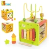 Viga 5-in-1 Wooden Activity Cube | 44716