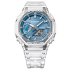 Casio G-SHOCK Analogue-Digital Men Watch - Transparent | GA-2100BM-7A2DR
