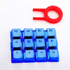 Redragon A103B 2 Chrome Keycaps with Keypuller-Blue