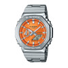 Casio G-SHOCK G-STEEL Casual Men Analog-Digital Watch - Silver & Orange | GM-2110D-4ADR