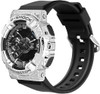 Casio G-SHOCK Metal-Covered Men Analog-Digital Watch - Black & Grey | GM-110GC-1ADR