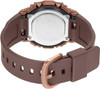 Casio G-SHOCK Metal Women Digital Watch - Brown & Rose Gold | GM-S5600UBR-5DR