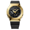 Casio G-SHOCK Metal-Covered Men Analog-Digital Watch - Black & Gold | GM-2100G-1A9DR