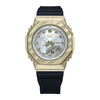 Casio G-SHOCK Metal-Covered Women Analog-Digital Watch - Silver & Light Gold | GM-S2100BC-1ADR