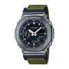 Casio G-SHOCK Utility Metal Men Analog-Digital Watch - Green & Grey | GM-2100CB-3ADR