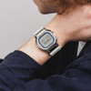 Casio G-SHOCK Metal Digital Men Watch - Silver&White | GM-5600LC-7DR