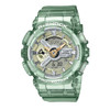 Casio G-SHOCK Gold and Silver Skeleton Women Watch - Green | GMA-S110GS-3ADR