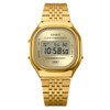Casio Vintage Digital Unisex Metal Watch - Gold Plated | A140WEG-9ADF