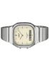 Casio Unisex Vintage Analog-Digital Watch - Silver / White | AQ-240E-7A2DF