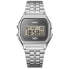 Casio Vintage Digital Unisex Metal Watch - Grey / Silver | A159WEVJ-7DR
