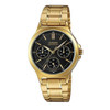 Casio Women 3-Hand Watch - Gold Plated / Black | LTP-V300G-1AUDF