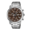 Casio Men 3-Hand Watch - Brown / Silver | MTP-E510D-5AVDF