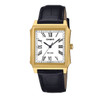 Casio Men 3-Hand Watch - Black / White / Gold Plated | MTP-B190GL-7BVDF
