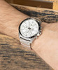 Casio Edifice Men Chronograph Watch - Silver White | EFR-526D-7AVUDF