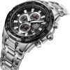Casio Edifice Men Chronograph Watch - Silver Black | EF-539D-1AVUDF