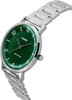 Casio Men 3-Hand Watch - Green / Silver | MTP-VT03D-3BDF