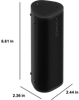Sonos Roam 2 Speaker - Black | ROAM2R21BLK
