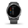 Garmin Vivoactive 4 GPS Smartwatch - Silver with Gray Band | 010-02174-01