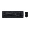Micropack Classic Wireless Combo Keyboard & Mouse, Black | KM-203W
