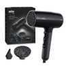 Braun Hair Dryer 2200W Ionic Black Lightweight | brhd2255de