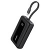 Anker Zolo Power Bank 10K 30W Portable Charger with Built-in USB-C Cable