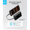 Anker Zolo Power Bank 10K 30W Portable Charger with Built-in USB-C Cable - view 2