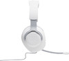 JBL Quantum 100 Wired Over-Ear Gaming Headphones, White | Quantum 100