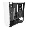 NZXT Case  H510i Mid-Tower Matte White with Lighting and Fan Control | CA-H510I-W1