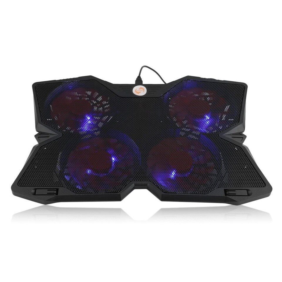 S4 4 Fans Laptop Cooler Cooling Pad AYOUB COMPUTERS LEBANON