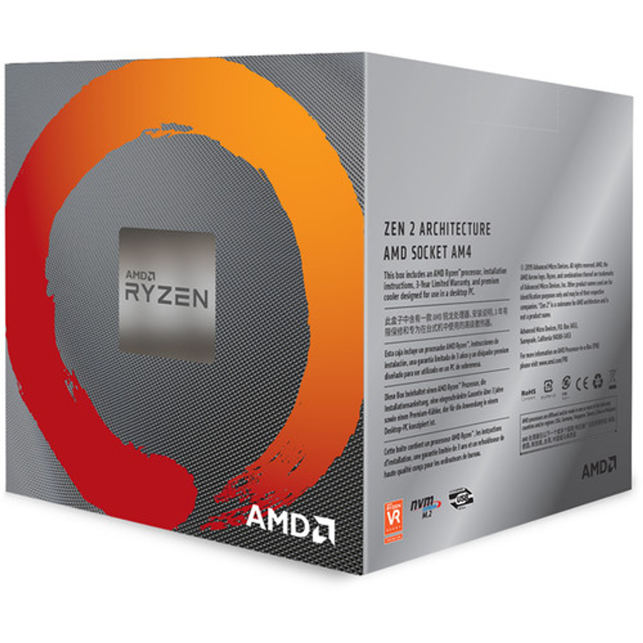 AMD Ryzen 7 3700X Matisse 3.6GHz 8-Core AM4 Boxed Processor with ...