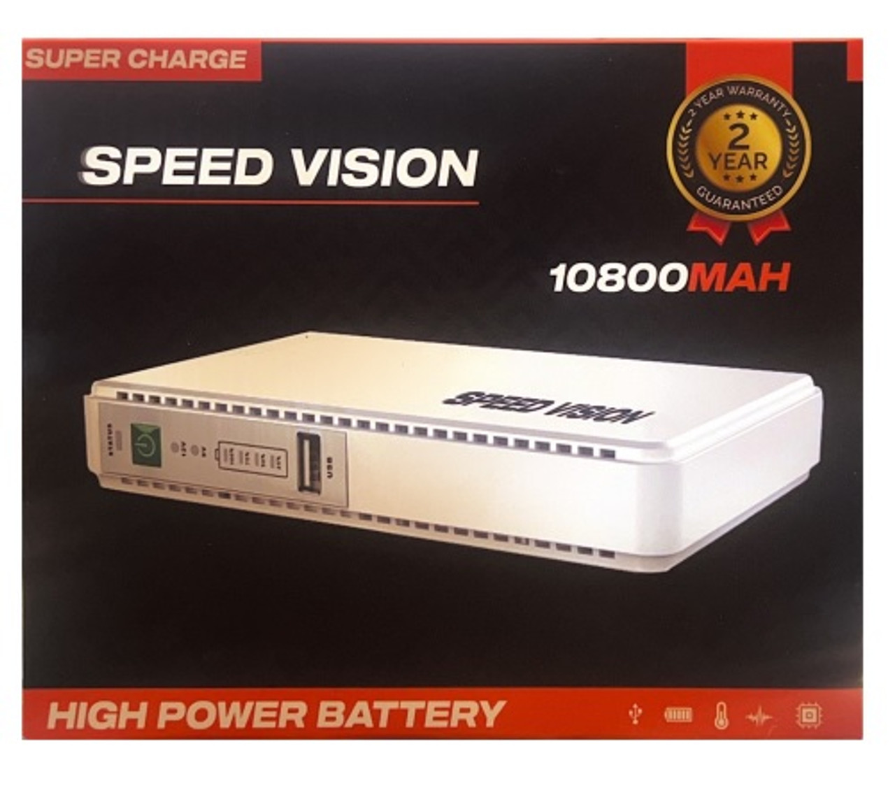 Speed Vision Mini Ups for Router 10800 5/9/12v + POE, AYOUB COMPUTERS