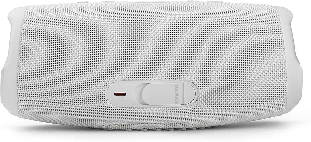 JBL Charge 5 Portable Bluetooth Speaker, White | CHARGE5WHT