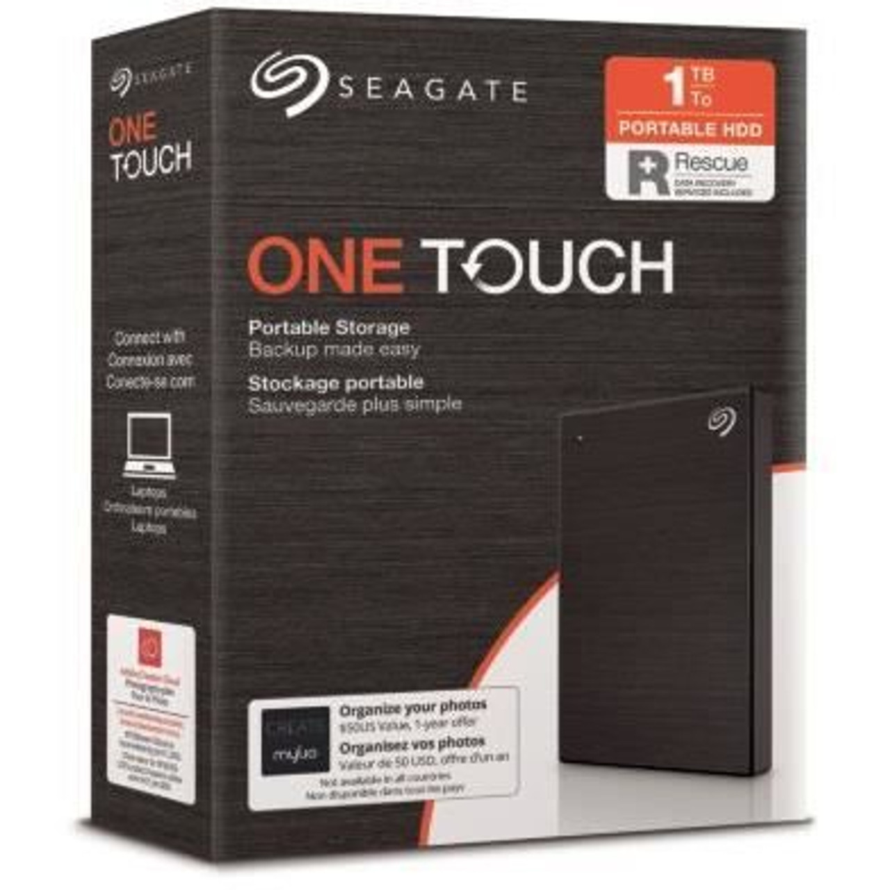 Seagate One Touch 8 TB Hub Desktop External Hard Drive HD USB-C USB 3.0  Ports