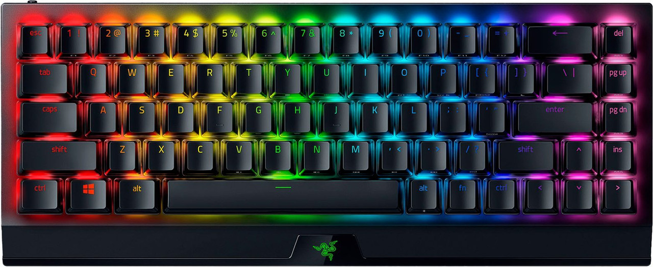 Razer BlackWidow V3 - keyboard - with media wheel, digital wheel - QWERTY -  US - black - RZ03-03541900-R3M1 - Keyboards 