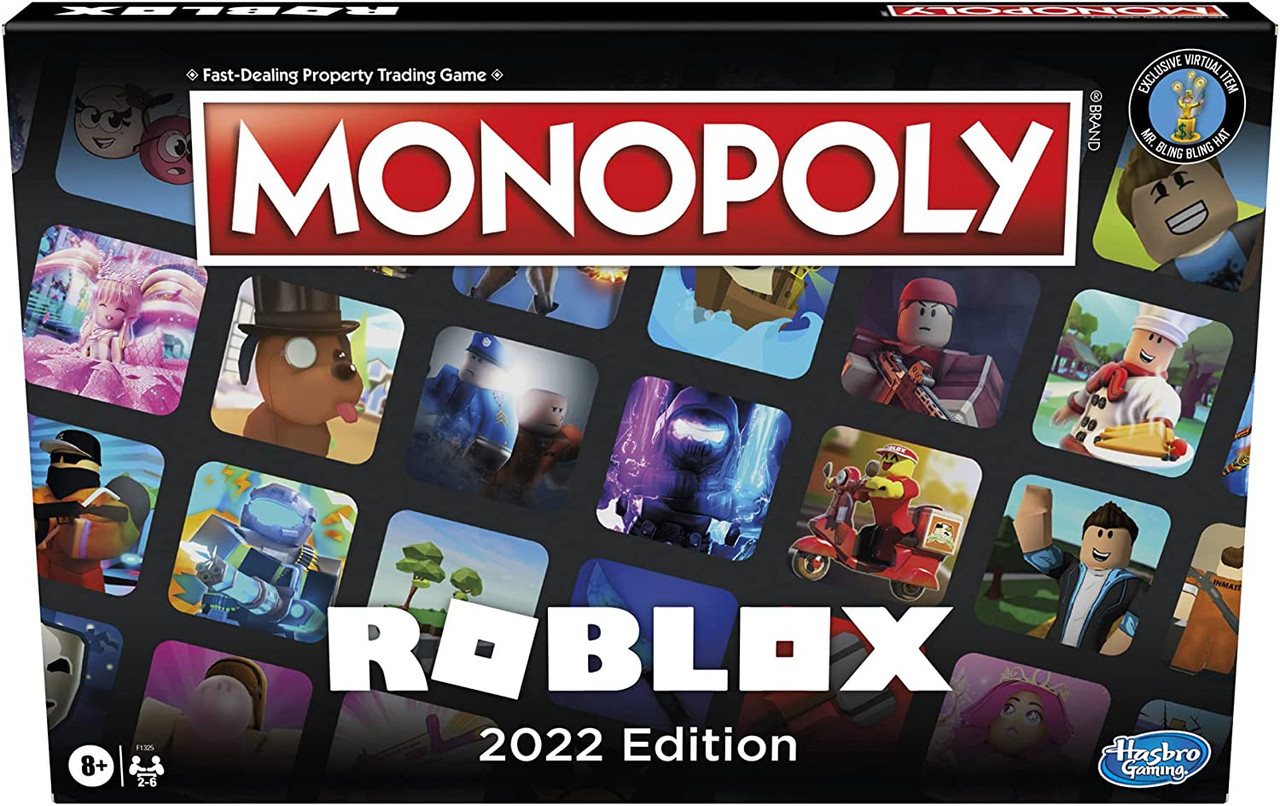 Monopoly: Roblox 2022 Edition Board Game, Buy, Sell, Trade Popular Roblox  Experiences [Includes Exclusive Virtual Item Code], F1325, AYOUB  COMPUTERS