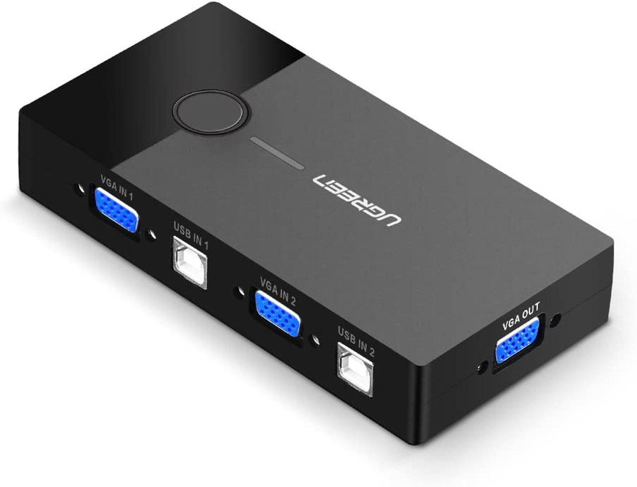 UGreen 2-In-4 Out USB 3.0 Sharing Switch Box - Micro Center