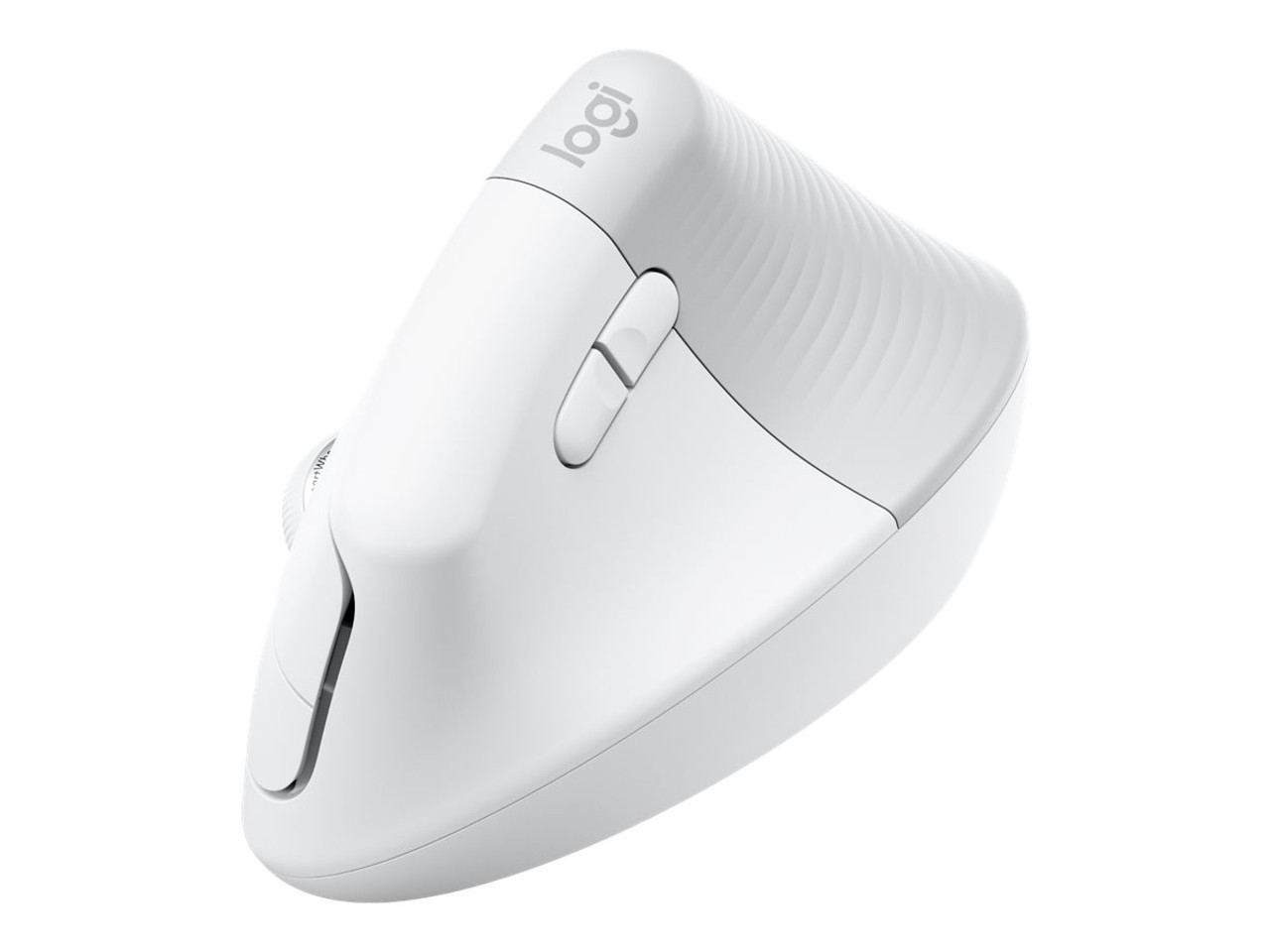 Logitech Lift Vertical Ergonomic Wireless Mouse - Off White