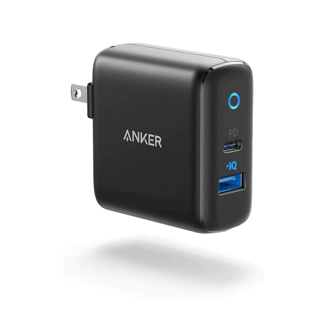 Anker Powerport PD+ 35W 2-Port Wall Charger - Black, ANK-A2636J11-1, AYOUB COMPUTERS