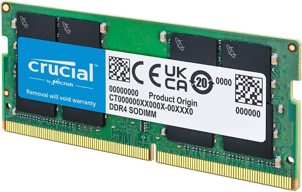 新品未開封 Crucial DDR4 32GB 3200MHz SODIMM Crucial 32GB DDR4 3200MHz SODIMM Laptop RAM – CT32G4SFD832A