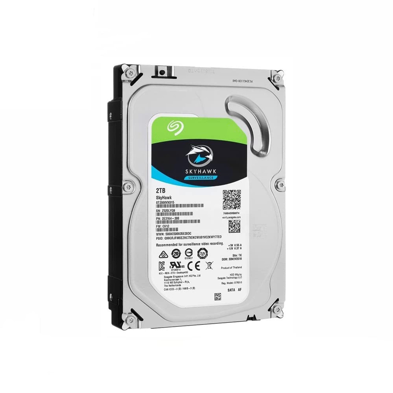 Disque Dur Interne 3.5 Seagate SkyHawk Surveillance / 10 To